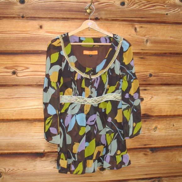 Cynthia Steffe Tops - Cynthia Steffe Boho Top 8 M